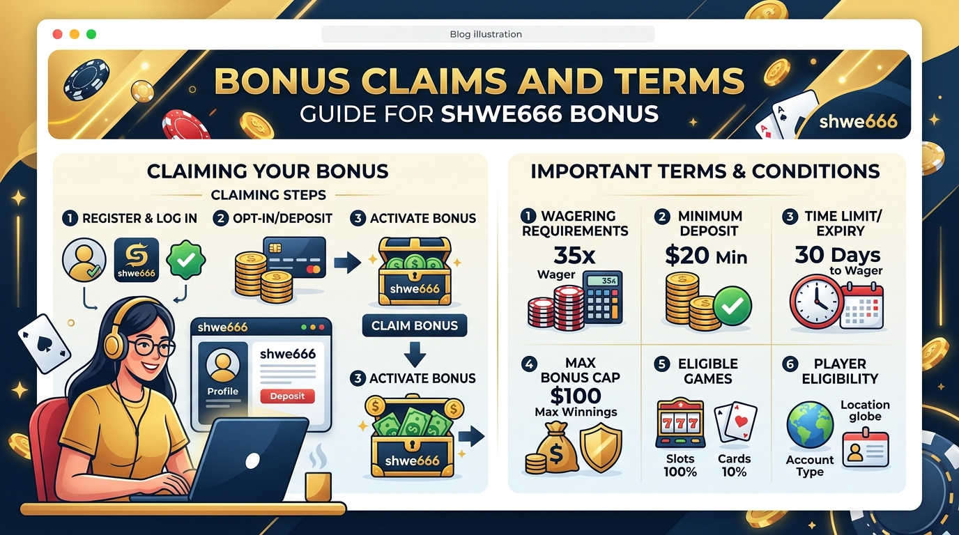ဘာကြောင့် shwe666 bonus ကို ရွေးချယ်သင့်သလဲ