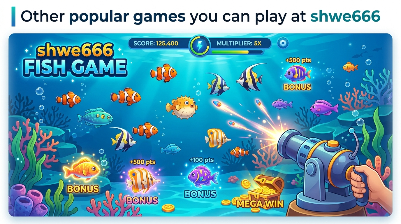 shwe666 fish game ကစားခြင်းအတွက် အကြံပြုချက်များ