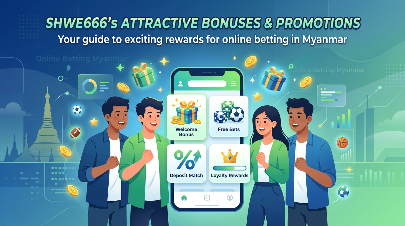 Shwe666 online betting Myanmar ၏ လုံခြုံစိတ်ချရမှုနှင့် တရားဝင်မှု